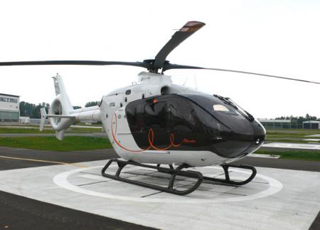 Eurocopter EC135 Italy helicopter transfer